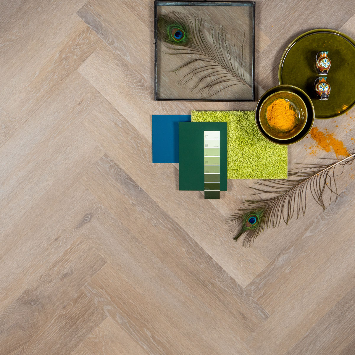 Ava Herringbone SPC Rigid