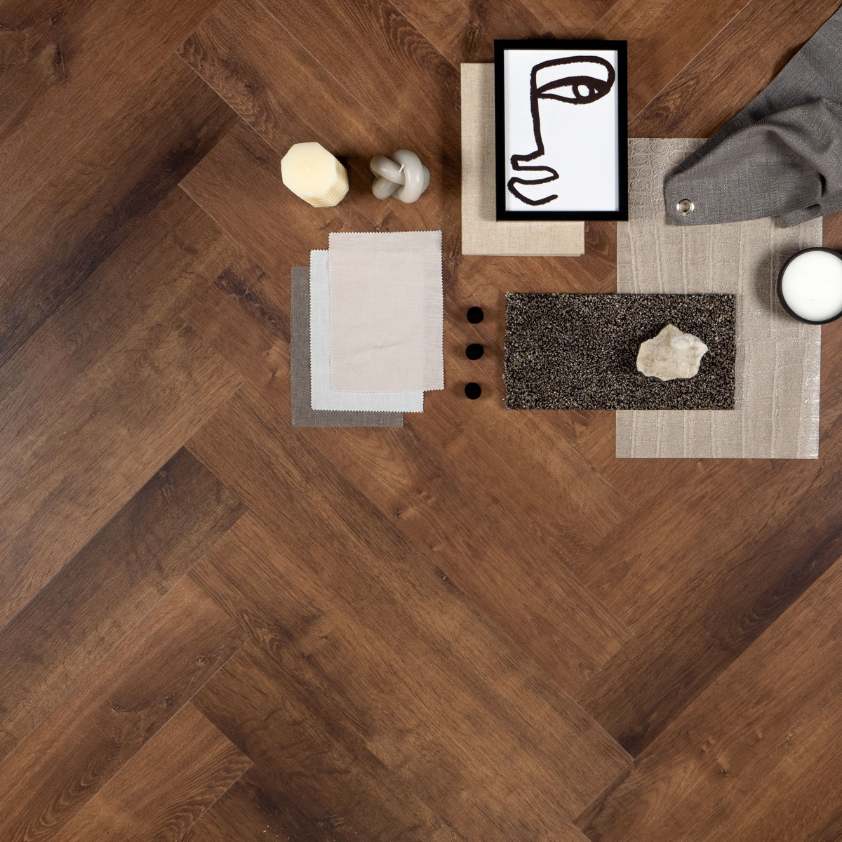 Dawn Herringbone SPC Rigid